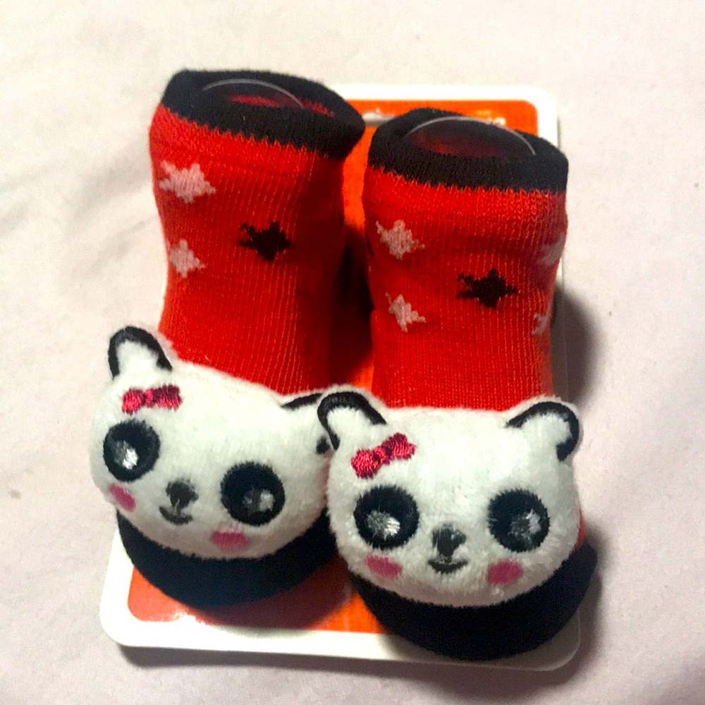 - 3D 0-12 Months Baby Socks NWT